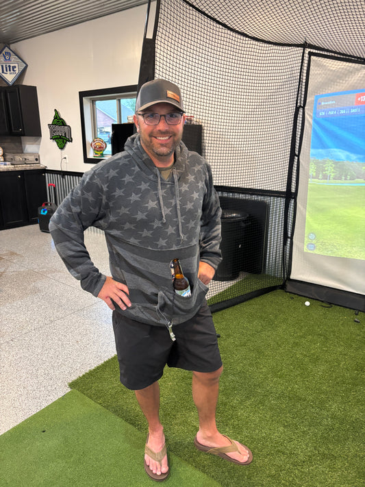 Stars and Stripe Coozie Hoodie