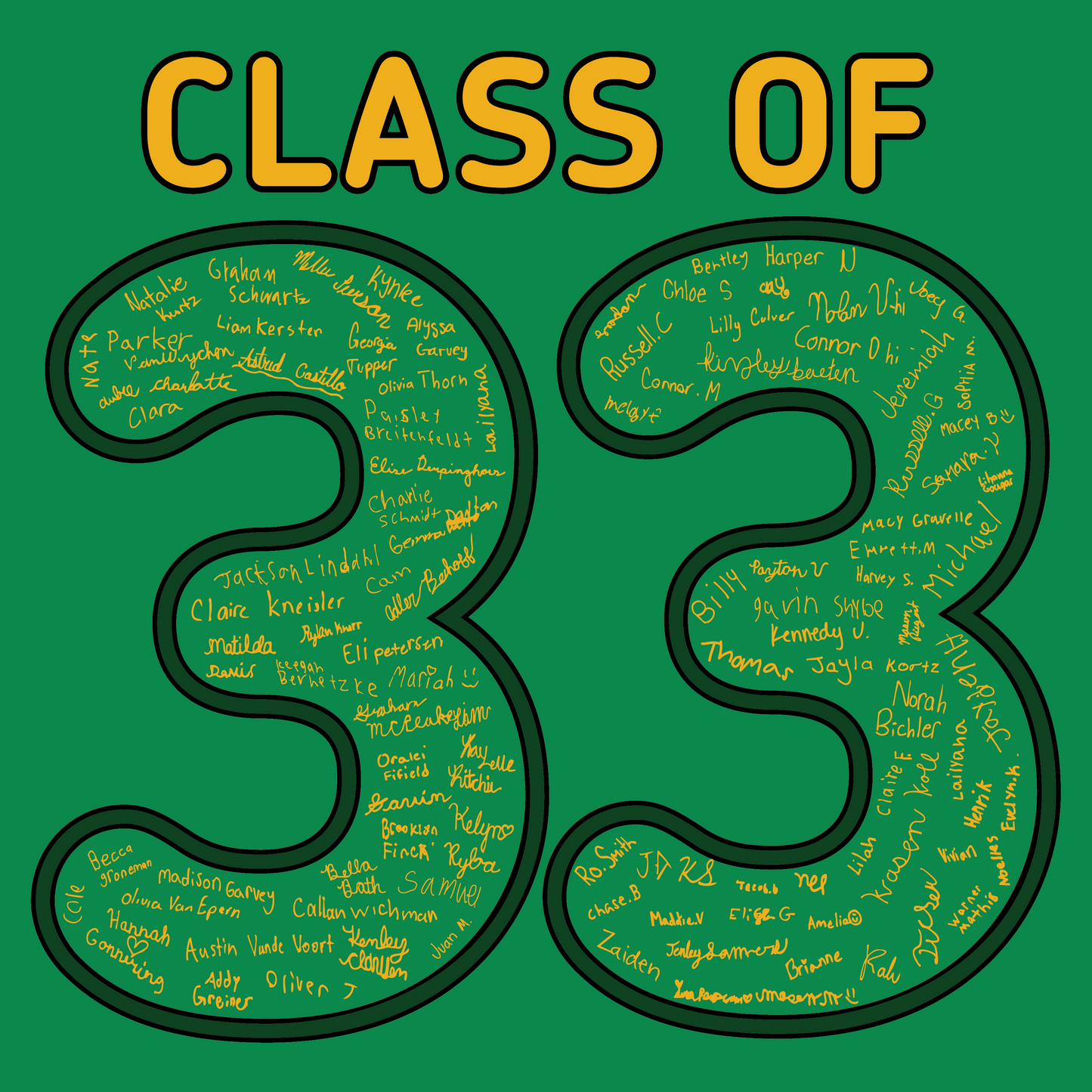 Freedom PAC Fundraiser 5th Grade Winner Design Port & Company Kelly Green Hoodie~Youth and Adult~