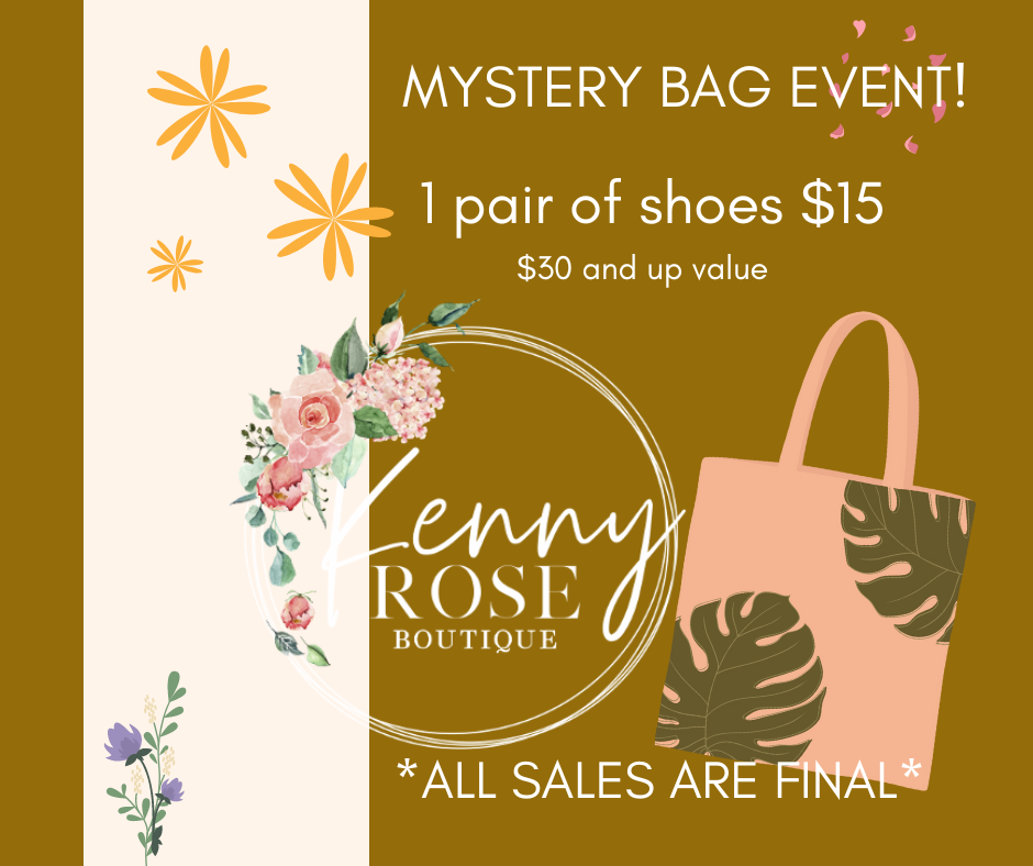 Mystery Bag Event ~ 1 Pair of Shoes