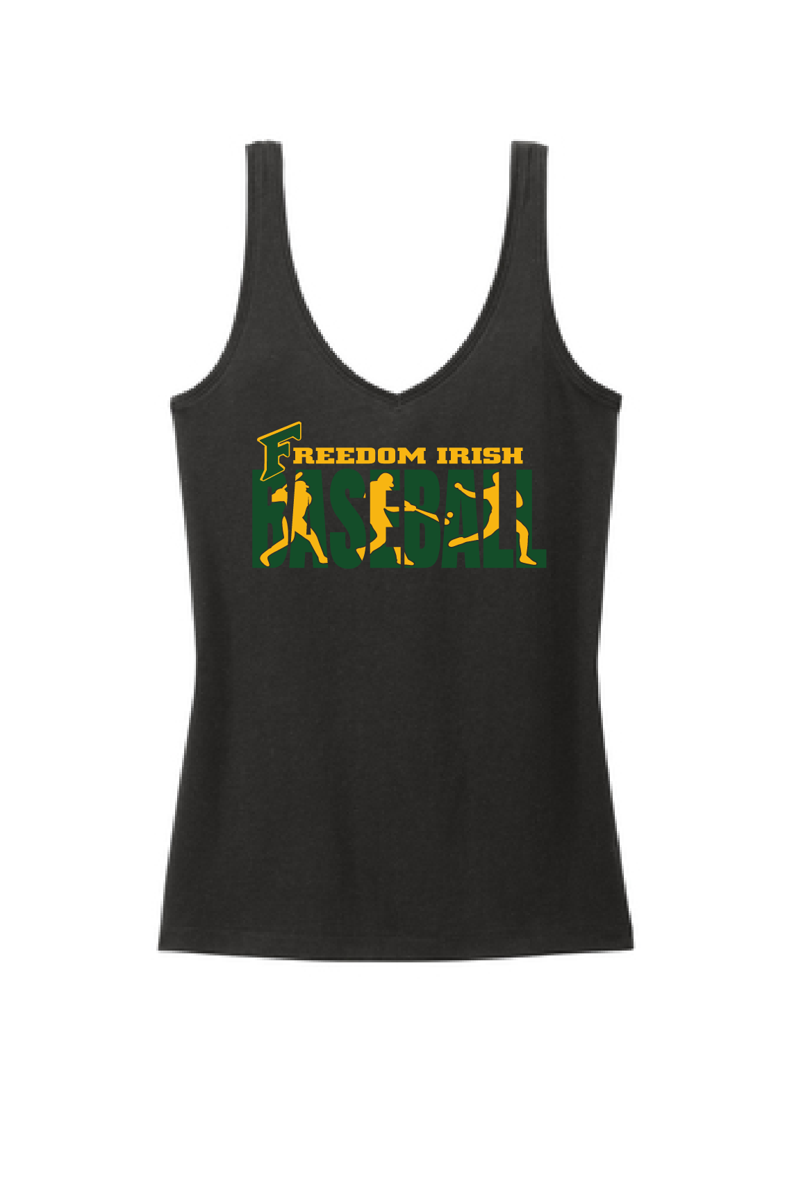 Freedom Irish Baseball Ladies Perfect Blend Tank~ 3 Colors!