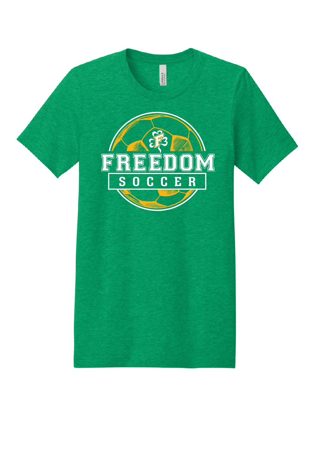 Freedom Soccer Bella Canvas Tee~ 3 Colors ~Youth and Adult