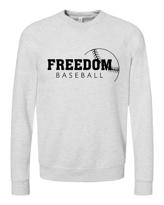 Freedom Baseball Ash Crewneck ~ Unisex