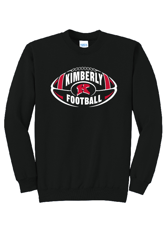 Kimberly Football Port & Company Crew ~2 Colors~  Youth and Adult