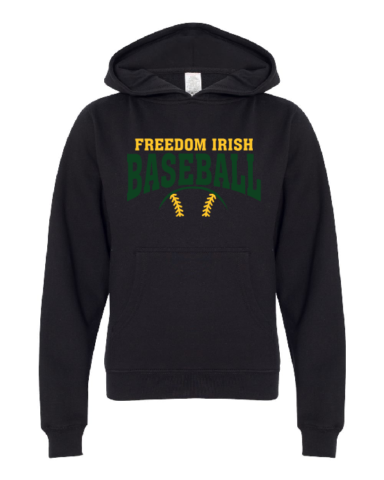 Freedom Baseball Youth Hoodie ~ 3 Colors ~ 3 Styles