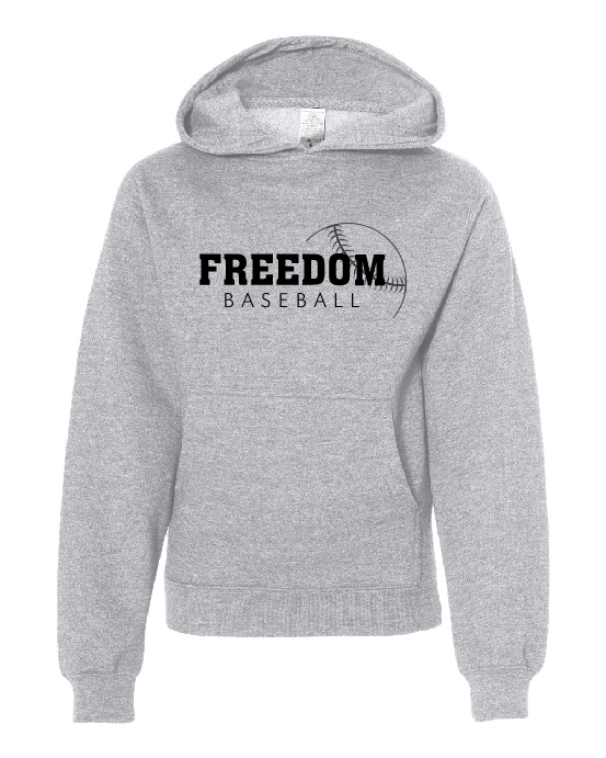 Freedom Baseball Youth Hoodie ~ 3 Colors ~ 3 Styles