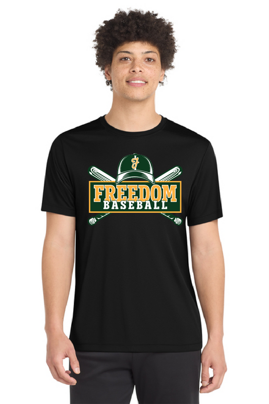 Freedom Irish Baseball Men's Sport-Tek® Posi-UV® Pro Tee~ 2 Colors~NEW