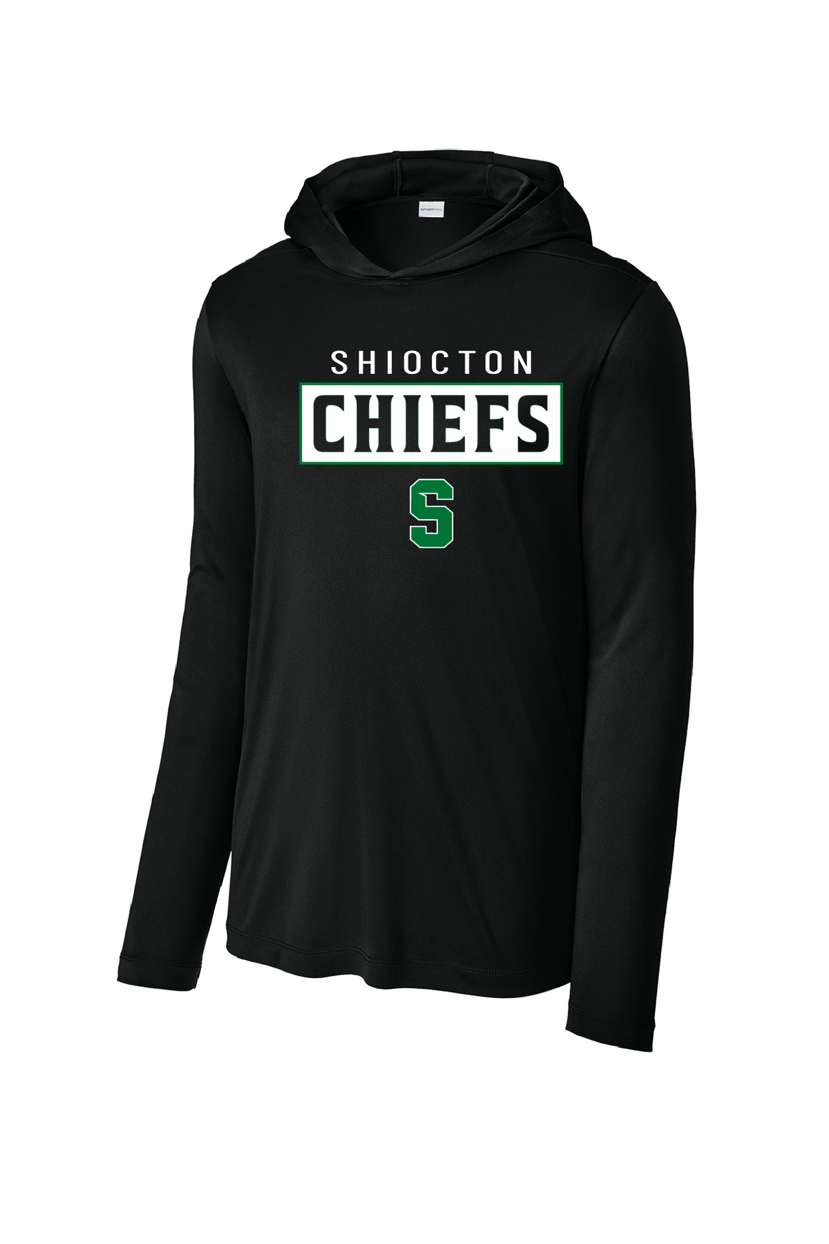 Shiocton Chiefs Men's Sport-Tek ® Posi-UV ® Pro Hoodie Long Sleeve ~ 2 Colors