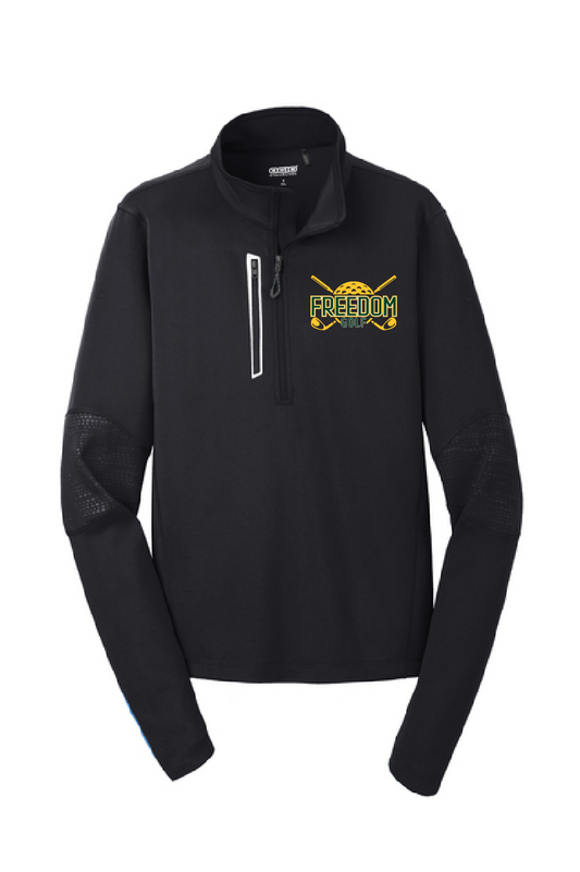 Freedom Golf OGIO® Fulcrum Black  1/4-Zip