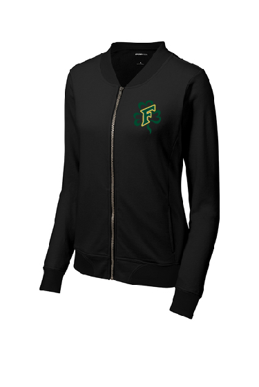 Freedom Irish Sport-Tek® Women's Lightweight French Terry Bomber ~ 2 Colors