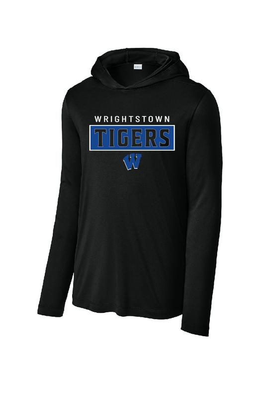 Wrightstown Tigers Sport-Tek® Posi-UV® Pro Long Sleeve Hoodie~2 Colors~ Youth/Men's