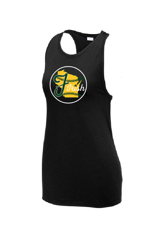 Freedom Irish Baseball Sport-Tek Women's PosiCharge® Tri-Blend Wicking Tank ~ 2 Colors