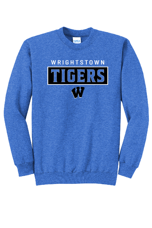 Wrightstown Tigers Port & Company Crew ~Youth and Adult~ 2 Colors