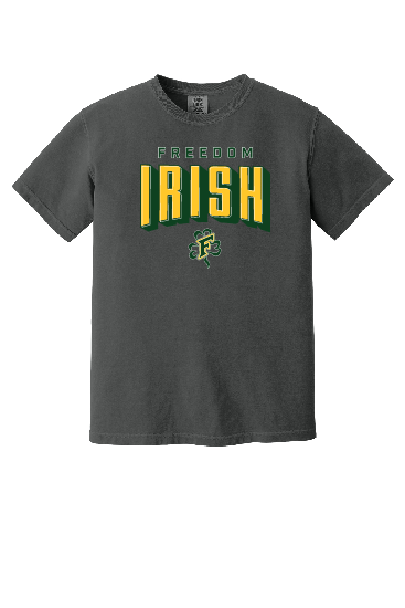 Freedom Irish Comfort Colors Washed Heavy Tee ~ Unisex ~ 3 Colors
