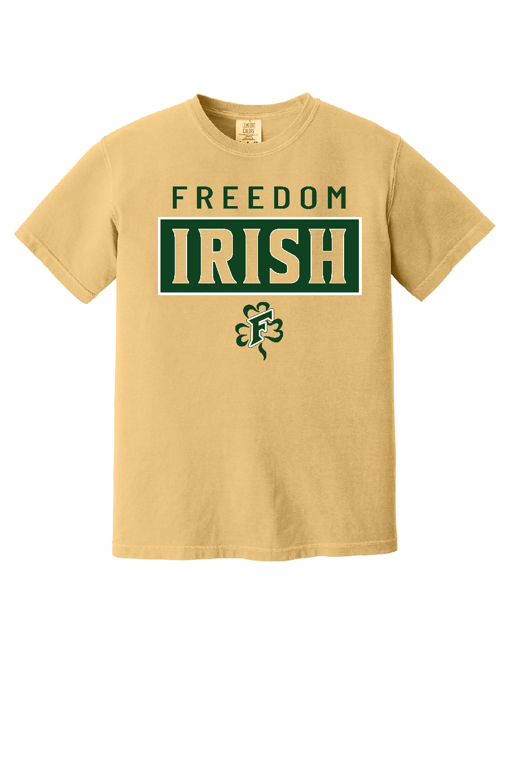 Freedom Irish Comfort Colors Washed Heavy Tee ~ Unisex ~ 3 Colors