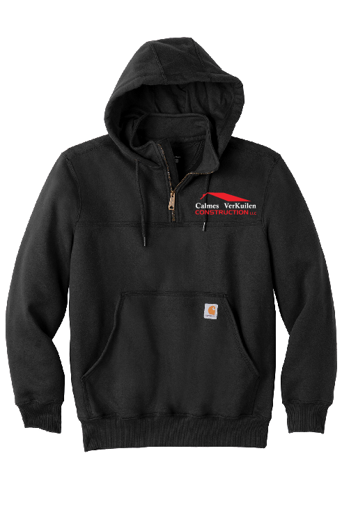 Calmes Verkuilen Carhartt ® Rain Defender ® Paxton Heavyweight Zip Mock Sweatshirt~ Black