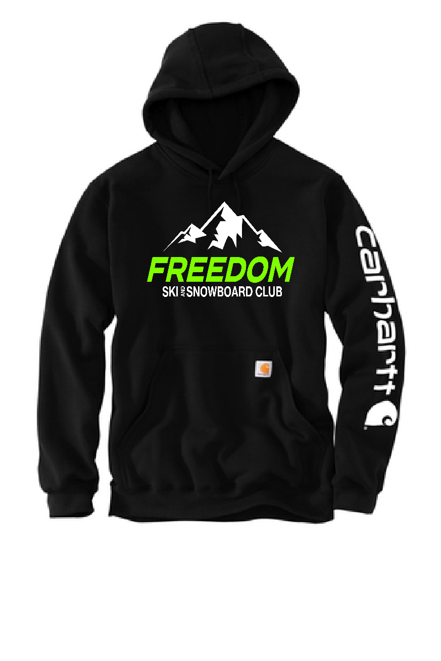 Freedom Ski and Snowboard Carhartt Midweight Hoodie ~ 2 Colors