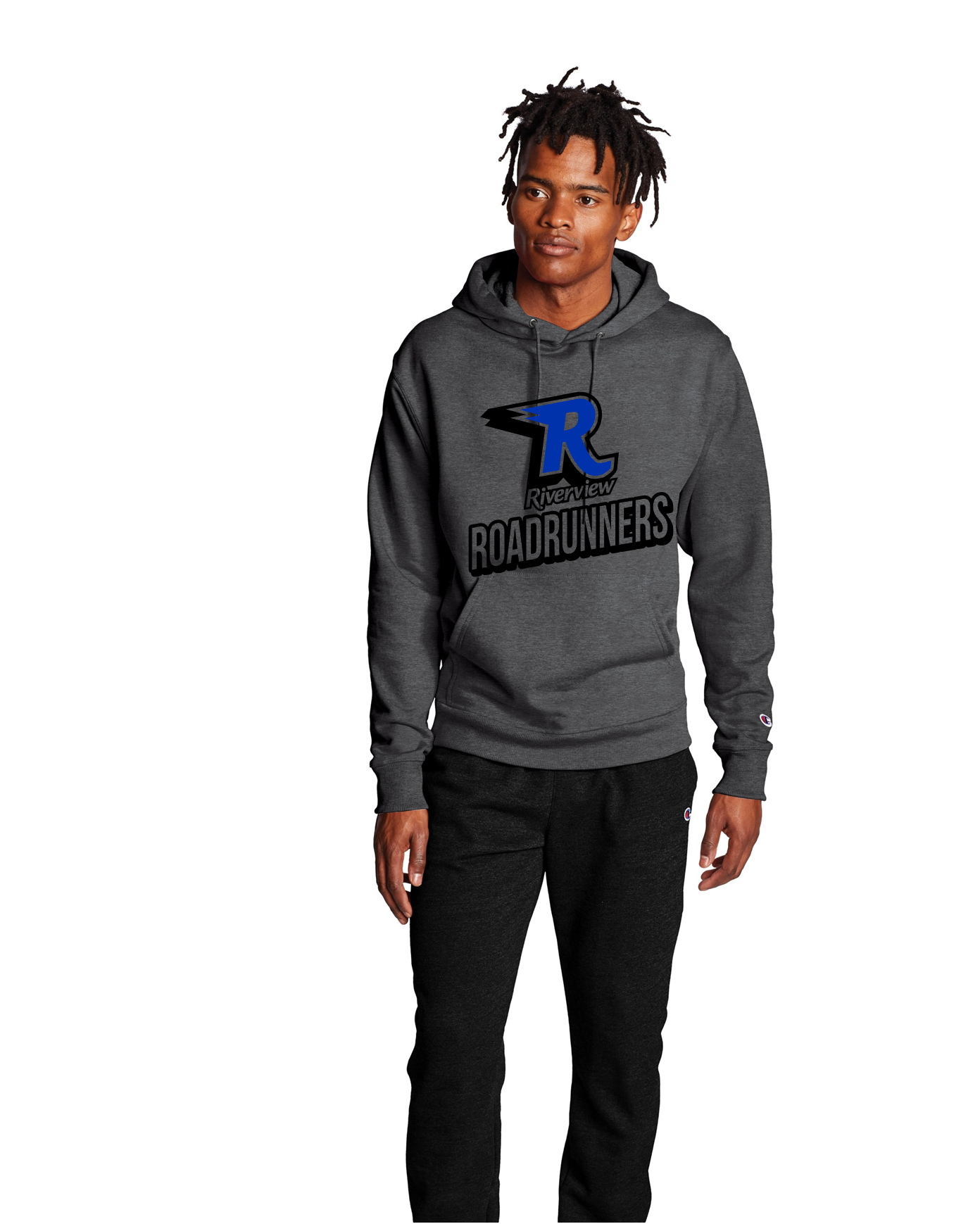 Riverview Roadrunner Charcoal Hoodie~ Youth/Adult