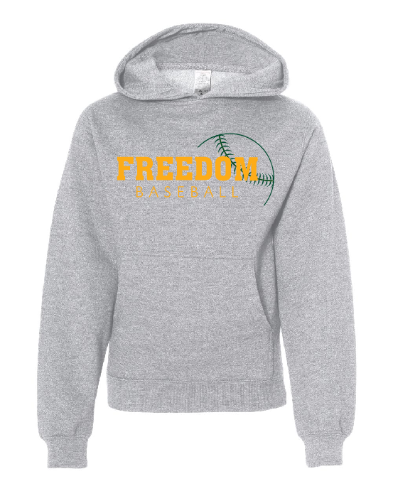 Freedom Baseball Youth Hoodie ~ 3 Colors ~ 3 Styles