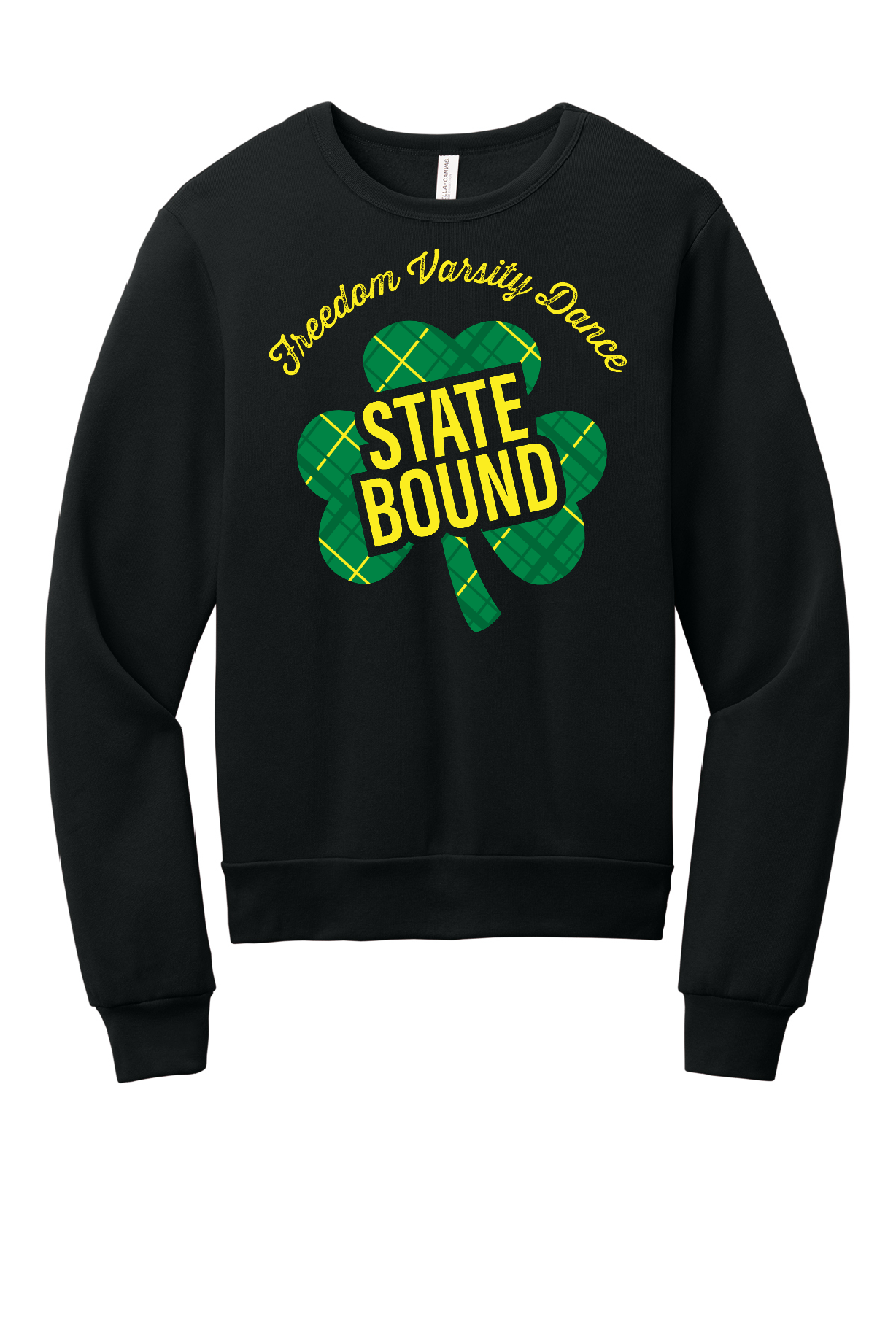 Freedom Dance State Bound Bella Canvas Black Crew Neck