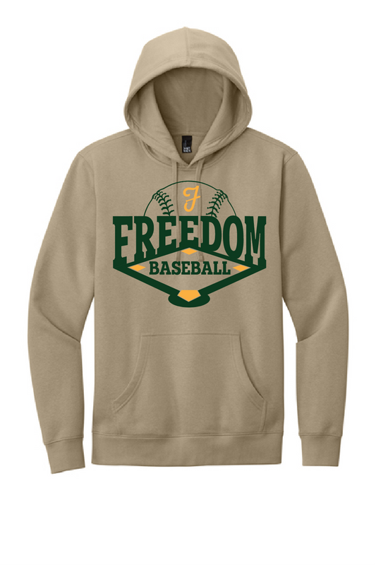 Freedom Baseball District Hoodie ~ 2 Colors ~ Unisex~ NEW