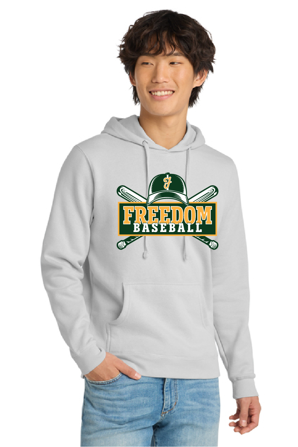 Freedom Baseball District Hoodie ~ 2 Colors ~ Unisex~ NEW