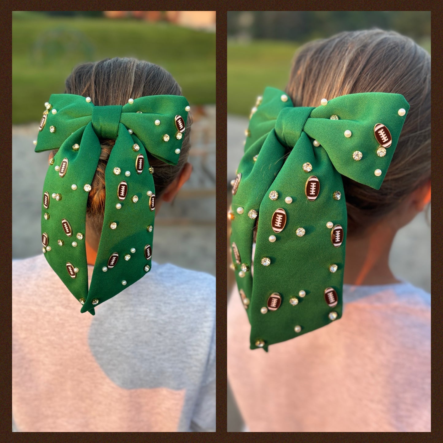 Game Day Charms Bow