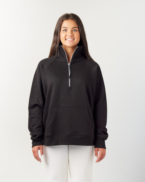 Riverview Glitter Enza Ladies Black 1/4 Zip ~ Ladies