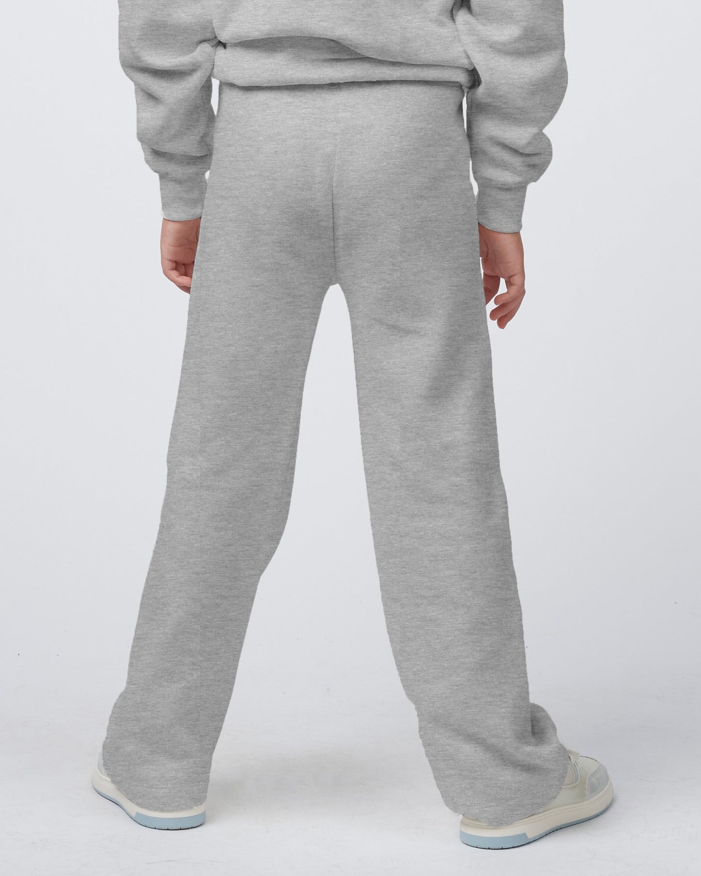 Freedom Irish Enza Youth Fleece Wide Leg Athletic Grey Pant ~ Youth