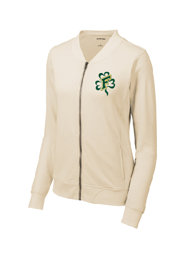 Freedom Irish Sport-Tek® Women's Lightweight French Terry Bomber ~ 2 Colors