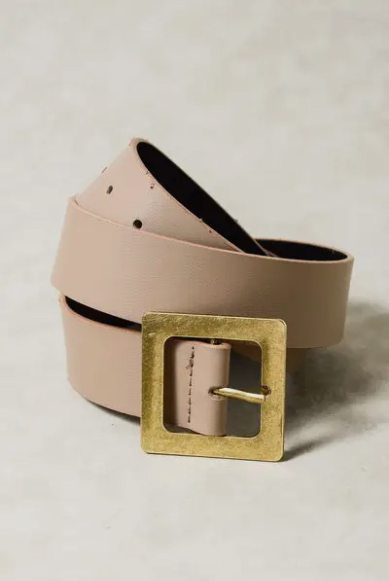 Taupe Classic Square Belt *Restocked*