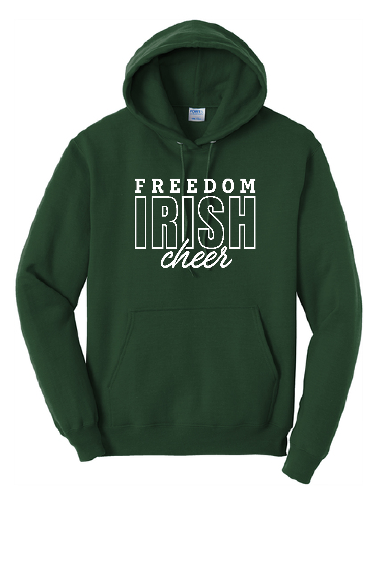 Freedom Irish Cheer Port & Company Hoodie ~ 4 Colors