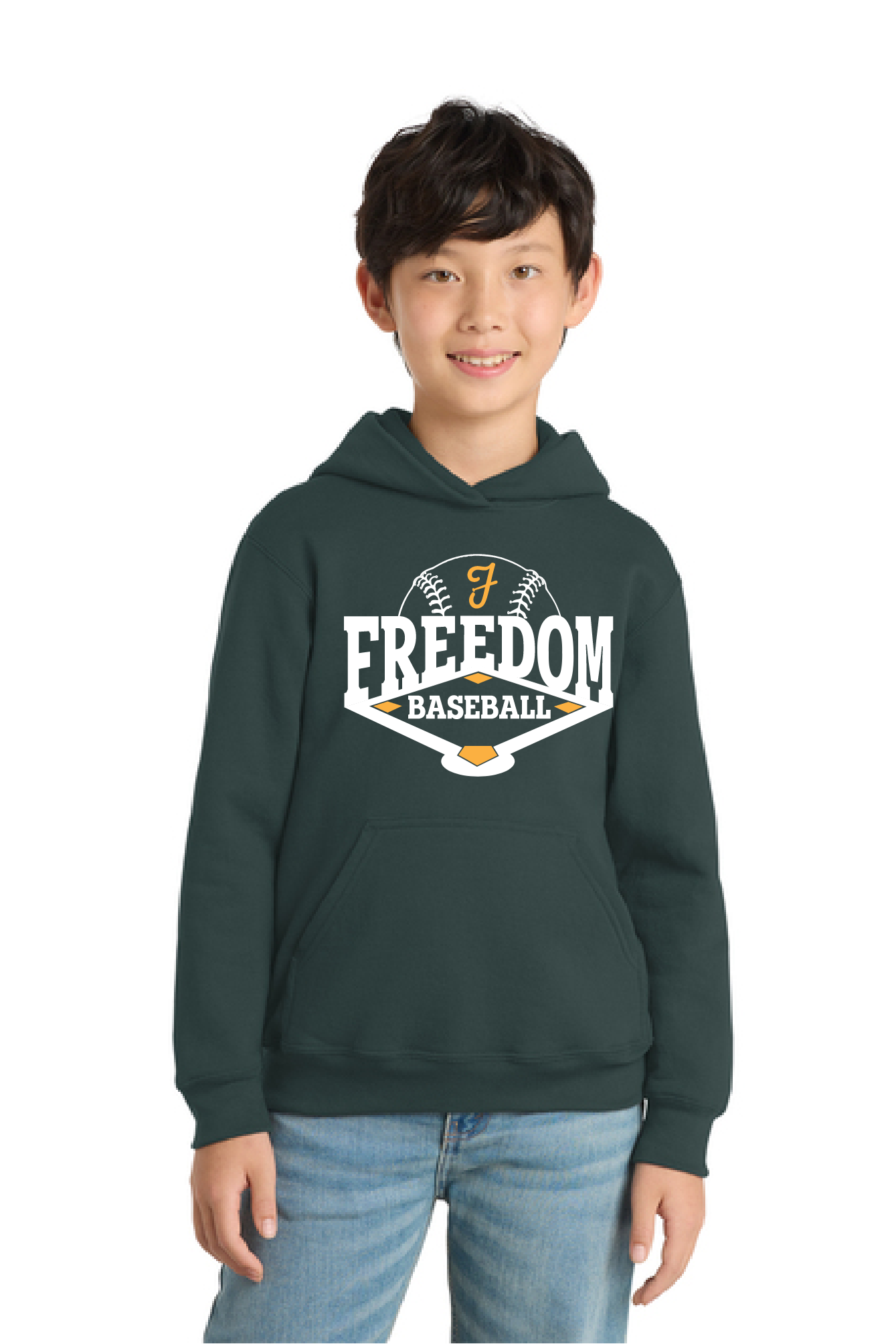 Freedom Baseball Youth Hoodie ~ 3 Colors ~ NEW