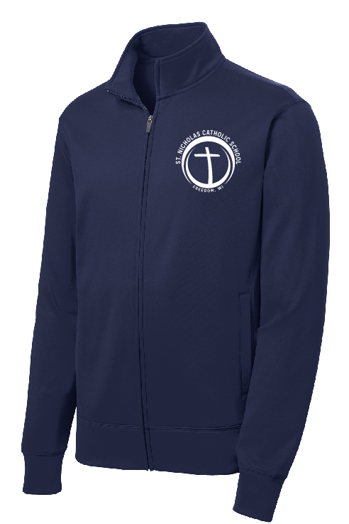 St. Nick's Sport-Tek Sport-Wick® Fleece Full-Zip Jacket ~ Youth ~ 2 Colors