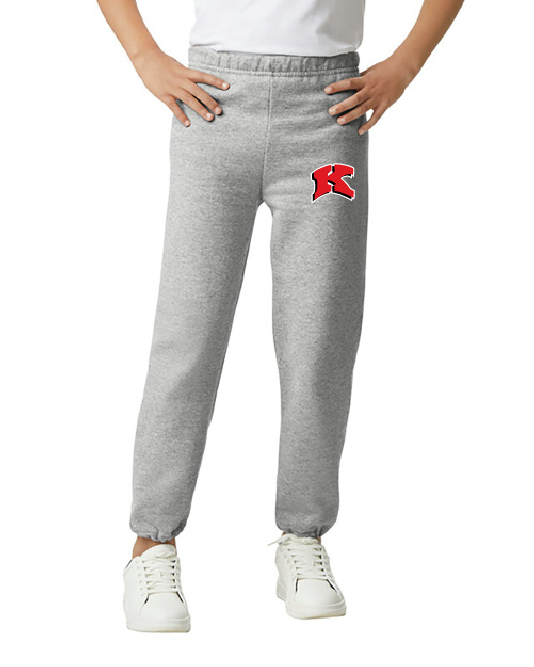 Kimberly Sunrise Heavy Blend Gildan Black Jogger Pant ~  2 Colors ~Youth