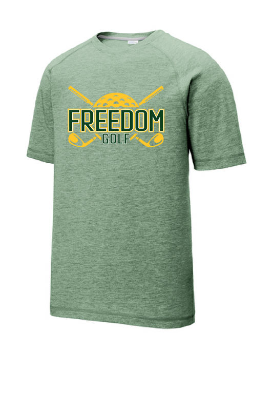 Freedom Golf Sport Tek Moisture Wicking Tee ~ 2 Colors