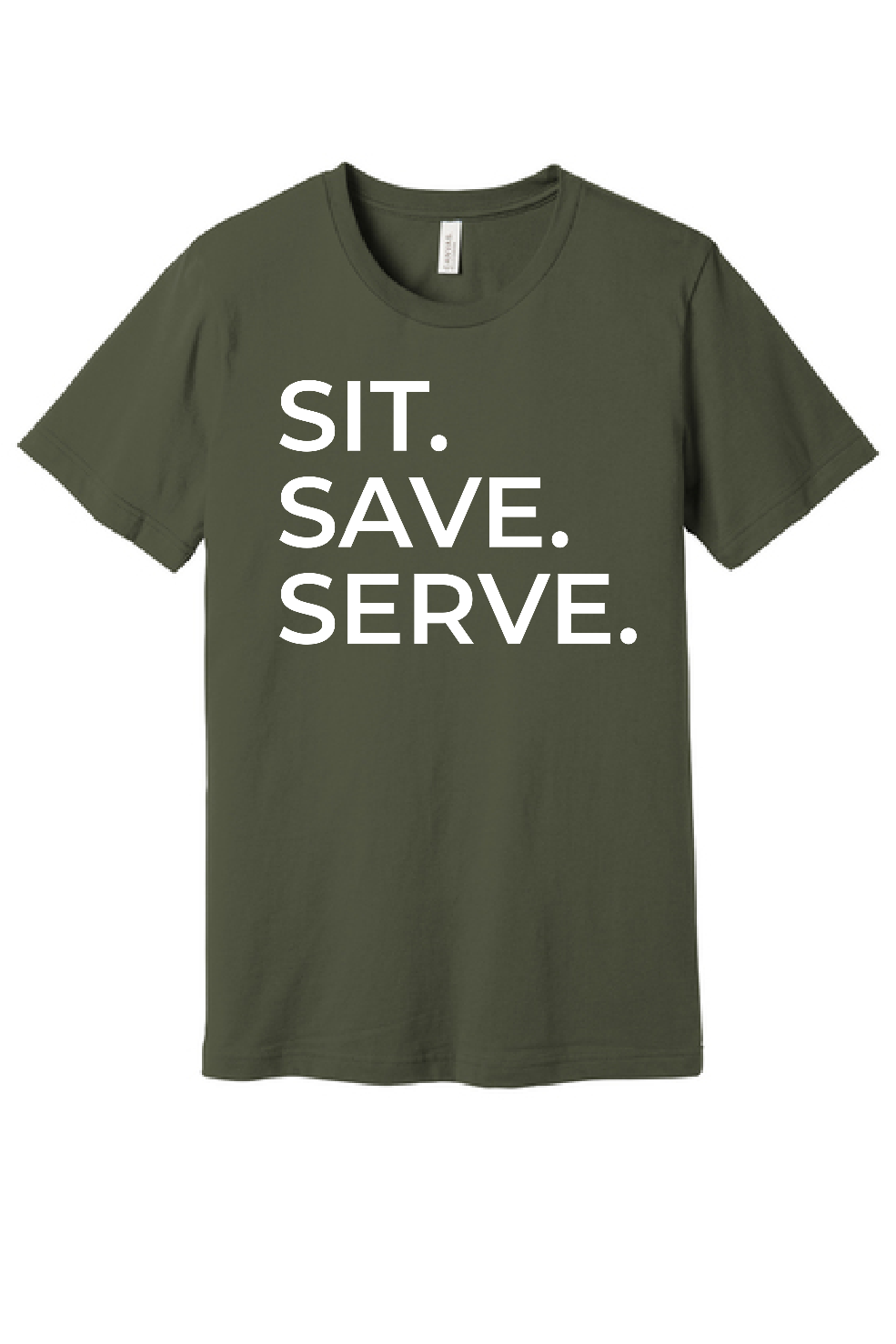 The Table Church Bella Canvas Army Volunteer Tee ~ Unisex and Youth