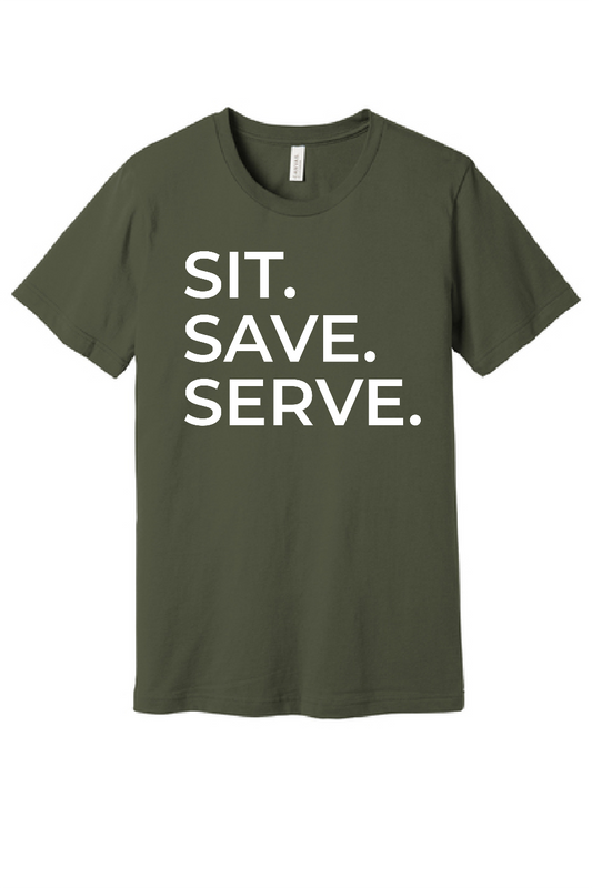 The Table Church Bella Canvas Army Volunteer Tee ~ Unisex and Youth