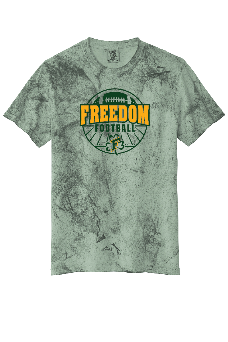 Freedom Football Comfort Colors Tee~ Adult ~ 2 Colors
