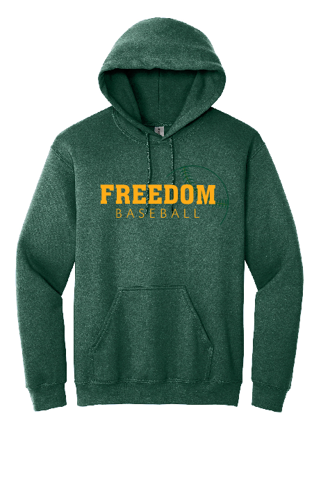 Freedom Baseball Gildan Hoodie~ 3 Colors