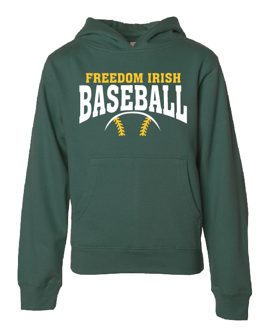 Freedom Baseball Youth Hoodie ~ 3 Colors ~ 3 Styles