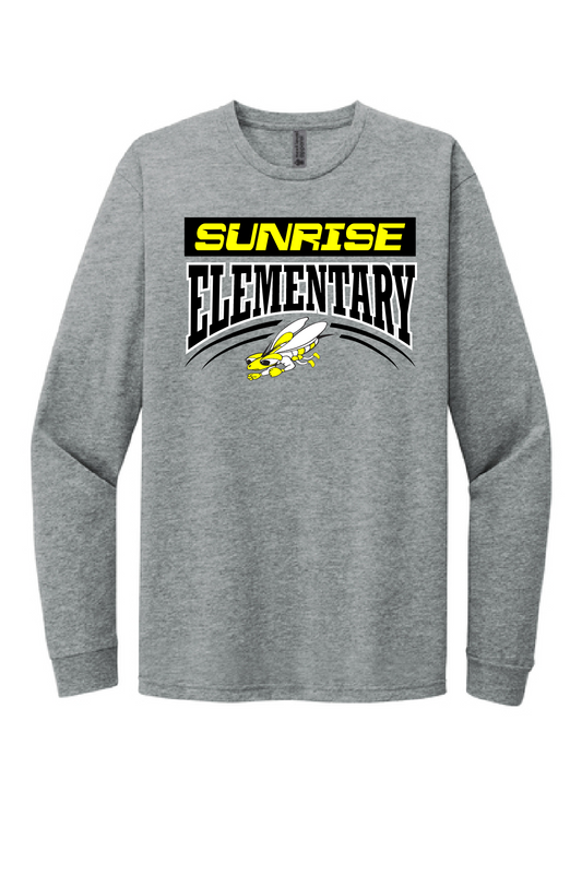 Sunrise Elementary Next Level Cotton Long Sleeve~ YOUTH~ Many Styles and Colors!