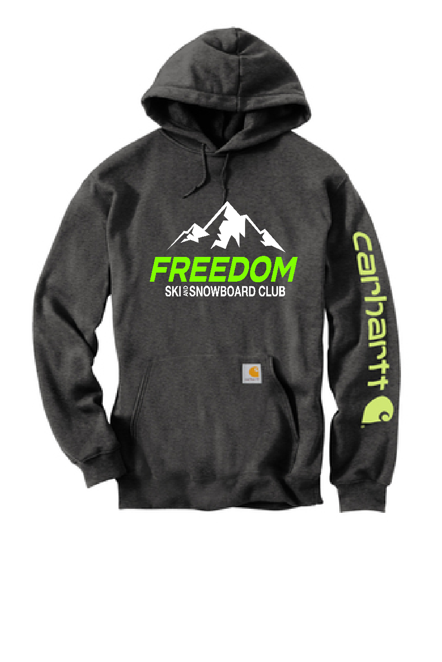 Freedom Ski and Snowboard Carhartt Midweight Hoodie ~ 2 Colors