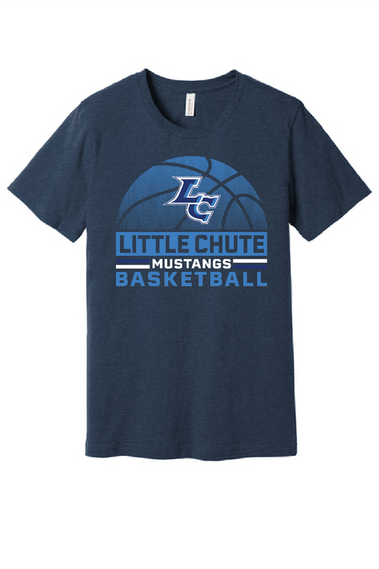 Little Chute Basketball Bella Tee~ Youth and Adult~ 2 Colors