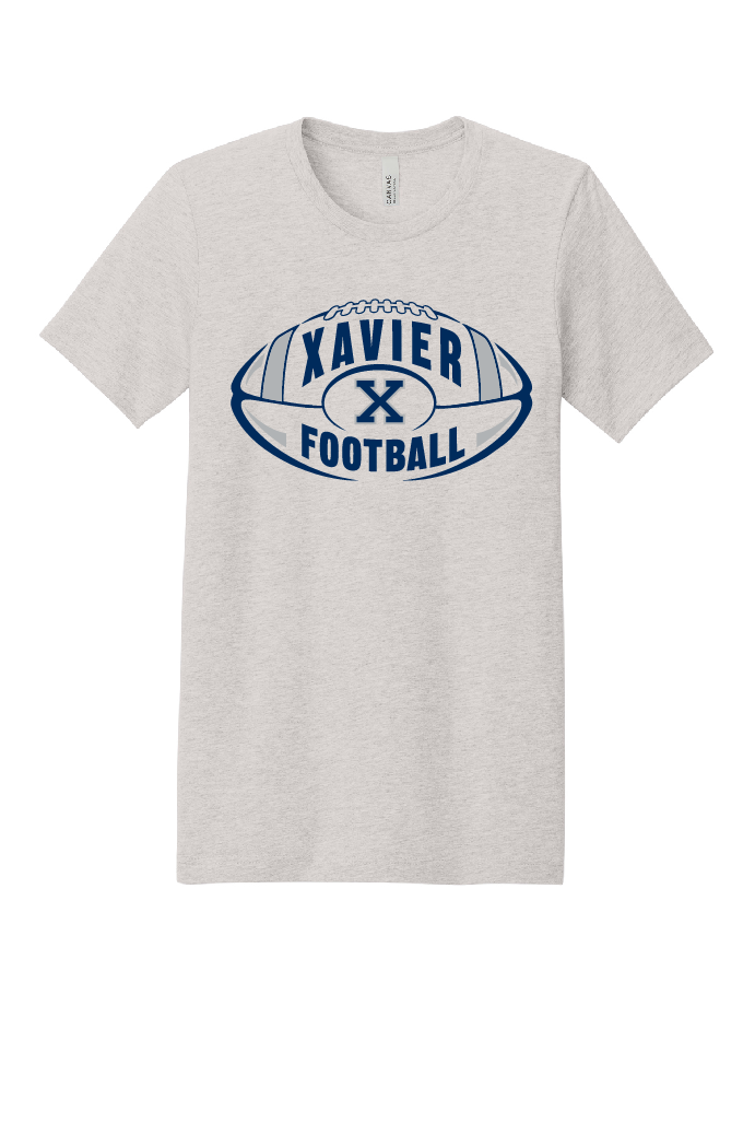 Xavier Hawks Bella Canvas Heather Dust Tee~ Unisex and Youth~