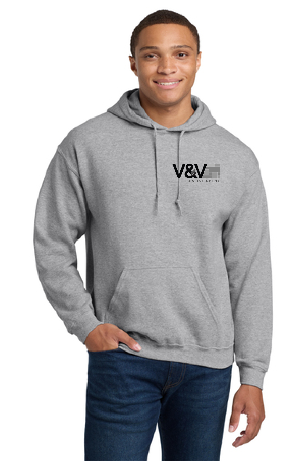 V&V Landscape Gildan Heavy Hoodie