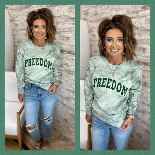 Freedom ColorBlast Crewneck