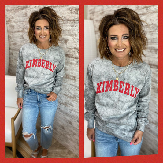 Kimberly ColorBlast Crewneck