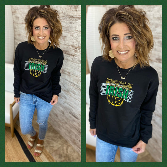 Freedom Irish Volleyball Bella Crewneck