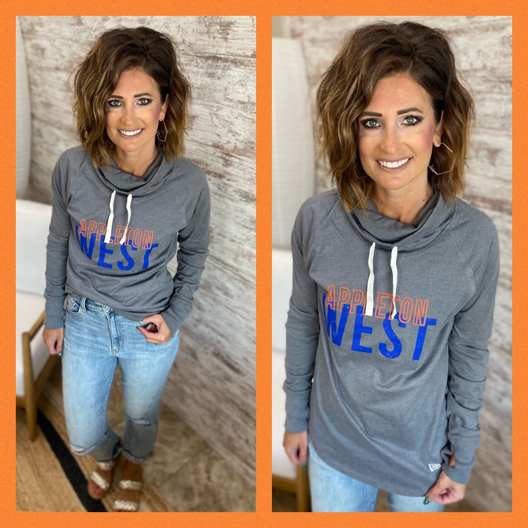Rose Appleton Appleton West Grey New Era Cowl – Kenny Rose Boutique