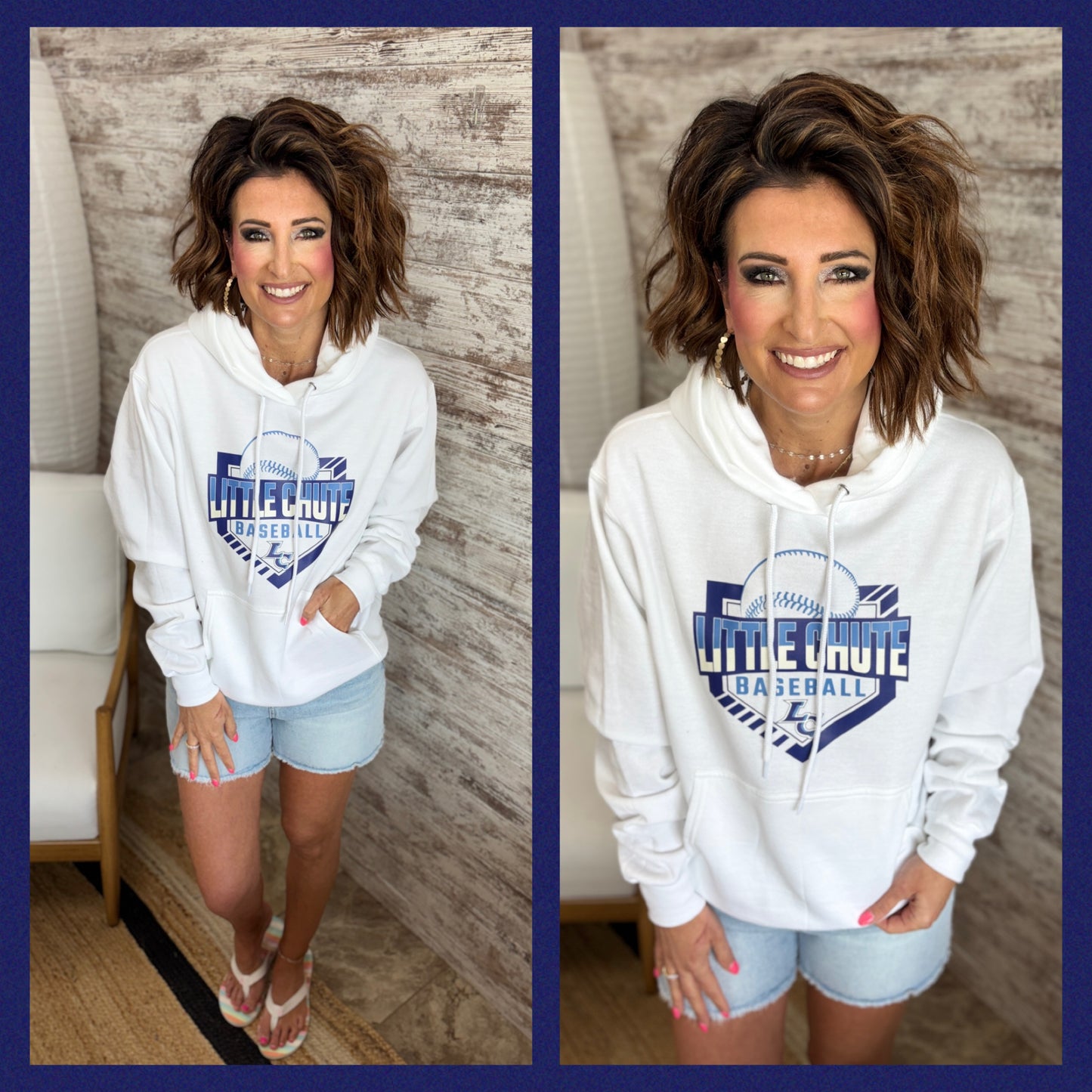 Little Chute Port & Company Hoodie_ Baseball or Softball